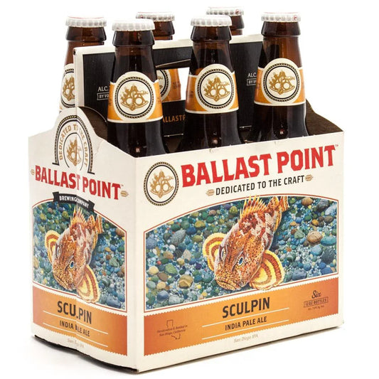Ballast Point Sculpin IPA – 6 Bottles - Sipsy