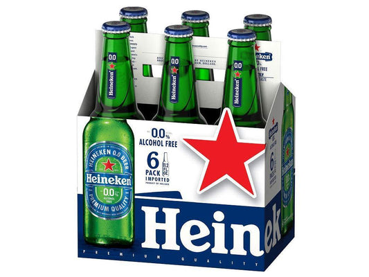 Heineken 0.0% Alcohol-Free 6-Pack - Sipsy