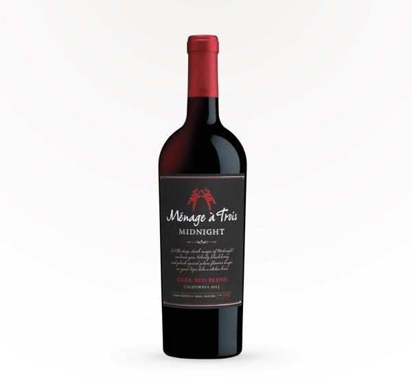 Menage a Trois Midnight Dark Red Blend - 750ml