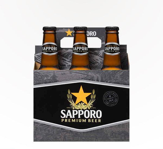 Sapporo Premium Lager - 6 bottles - Sipsy