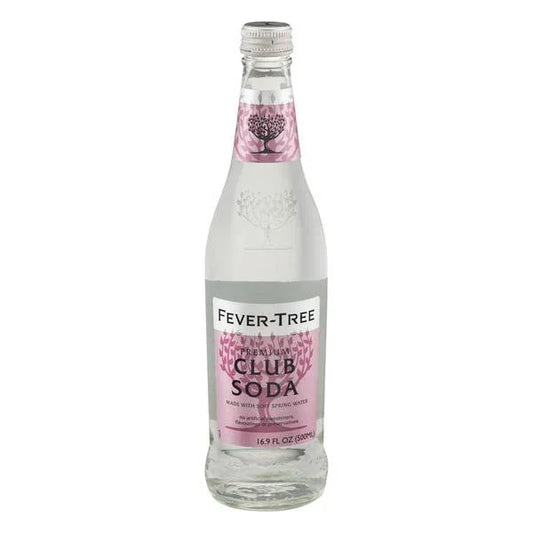 Fever Tree Premium Club Soda - 16.9oz Bottle - Sipsy