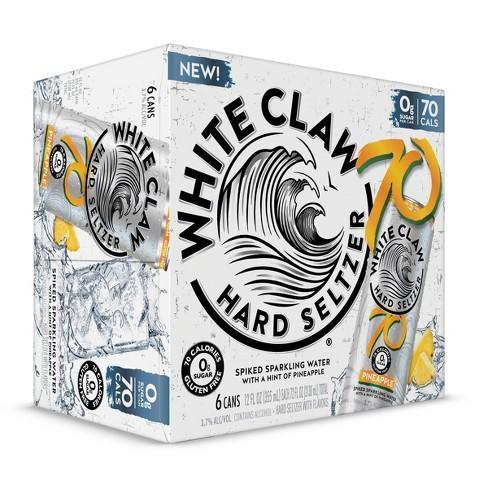 White Claw Pineapple 7.0% ABV 6-pack - Sipsy