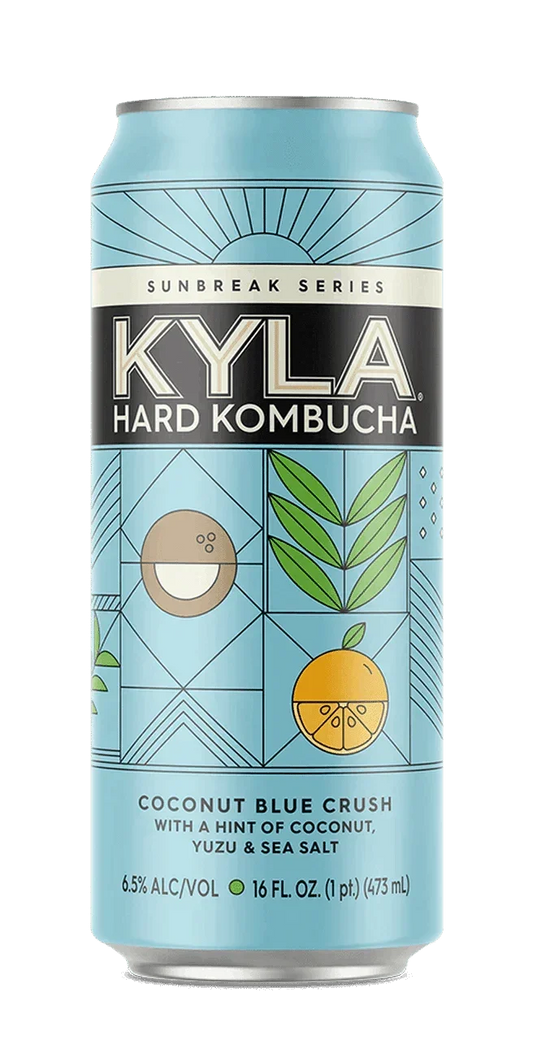 Kyla Coconut Crush Hard Kombucha — 16 oz - Sipsy