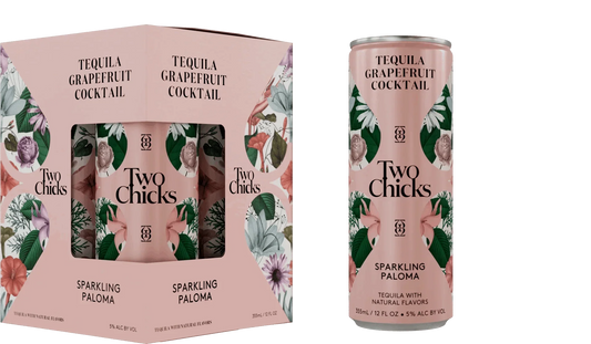 Two Chicks Sparkling Paloma – 4 pk - Sipsy