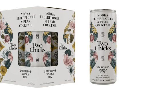 Two Chicks Sparkling Vodka Fizz 4-pack - Sipsy