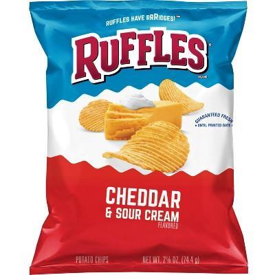 Ruffles Cheddar & Sour Cream 3oz - Sipsy