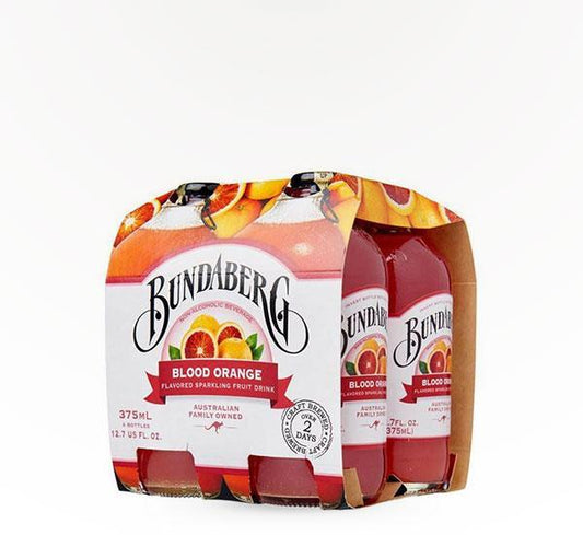 Bundaberg Blood Orange Fruit Soda - 4 Bottles - Sipsy