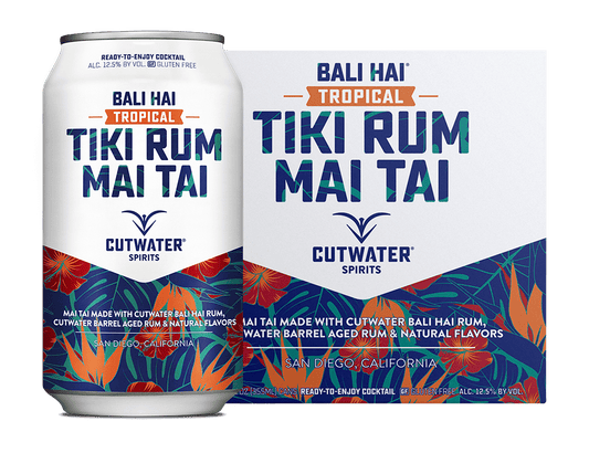 Cutwater Bali Hai Rum Mai Tai 4pk - 12oz cans