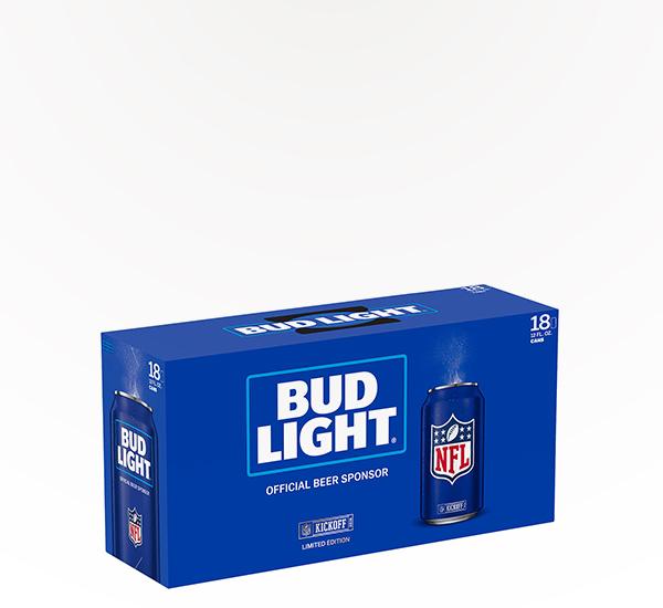 Bud Light  American Lager 12oz Cans - 18pk