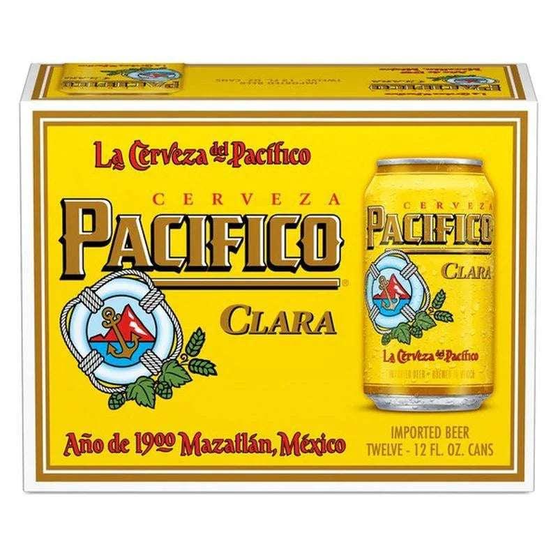 Pacifico Pilsner-Style Lager, 12 cans - Sipsy