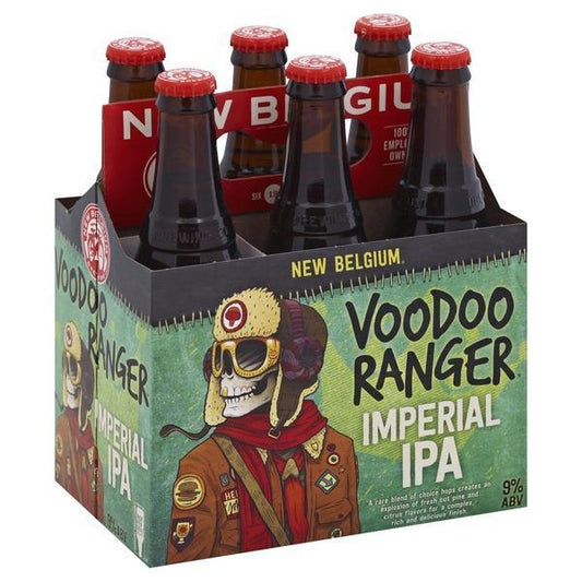 New Belgium Voodoo Ranger Imperial IPA - 6 Bottles - Sipsy