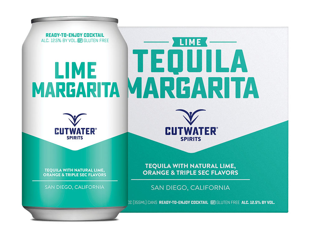 Cutwater Lime Tequila Margarita 4pk - 12oz cans