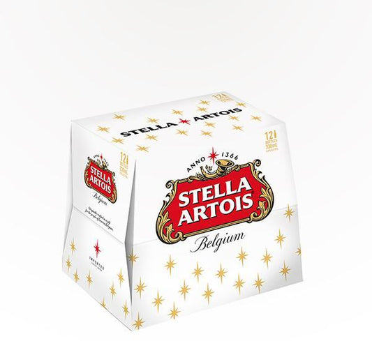 Stella Artois Belgian Pilsner – 12 bottles - Sipsy