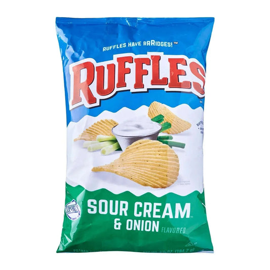 Ruffles Sour cream & Onion 3oz - Sipsy