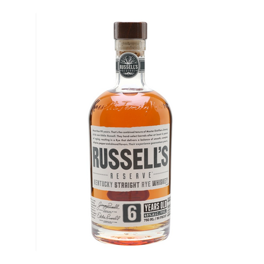 Russell's Reserve Rye 6-Year-Old Whiskey - 750ml