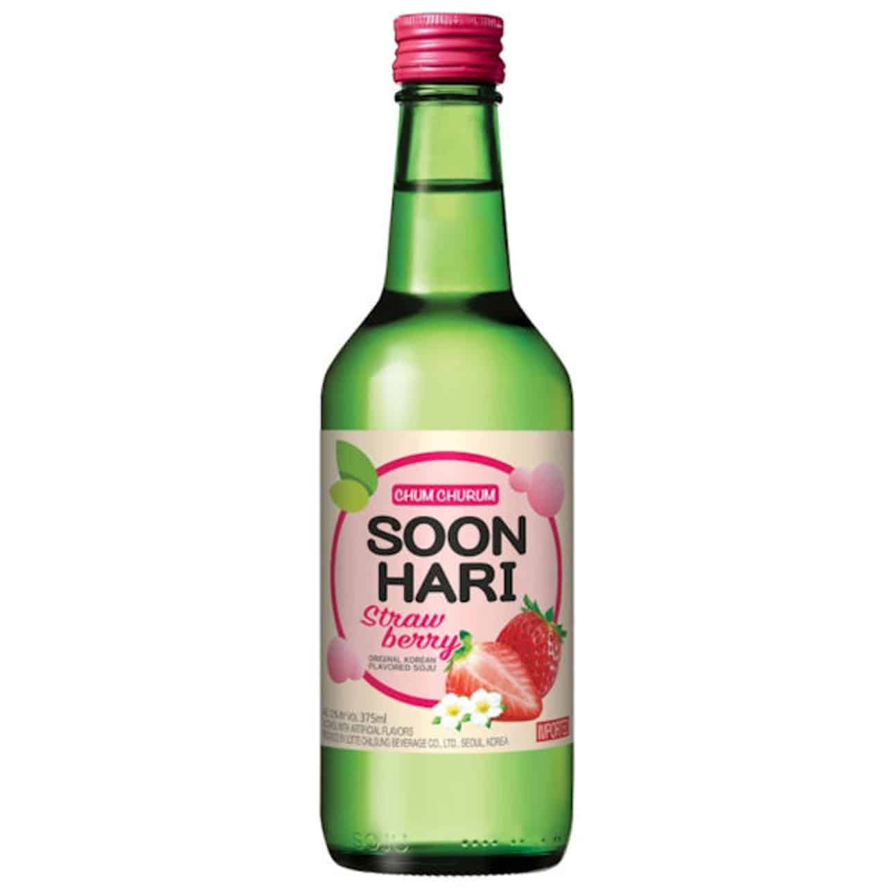 Soon Hari Soju Strawberry - 375ml