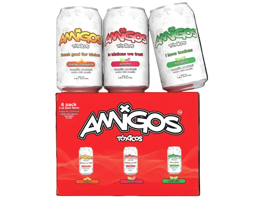 AMIGOS TOXICOS 6 PACK
