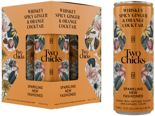 Two Chicks Sparkling New Fashioned - 4pk