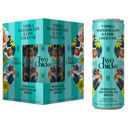 two chicks cocktails watermelon lime 4pk