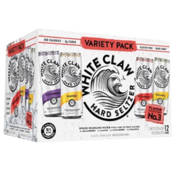 White Claw Variety Pack No.3 - 12 Cans