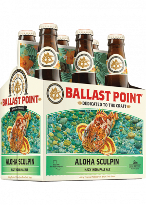 Ballast Point Aloha Sculpin IPA - 6 Bottles