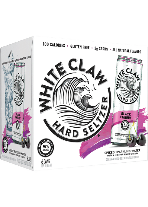 White Claw Black Cherry  - 12 cans