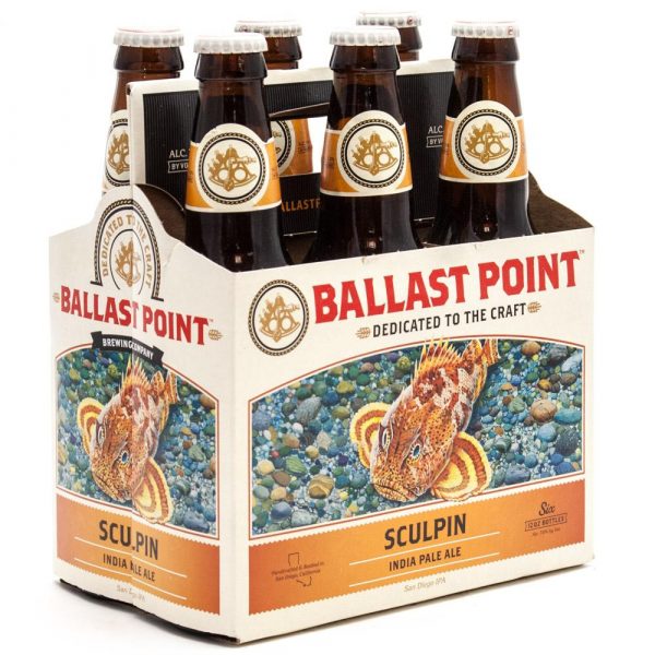 Ballast Point Sculpin IPA - 6 Bottles