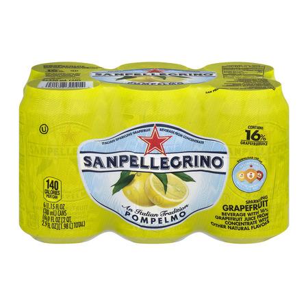 San Pelligrino Grapefruit - 6 cans