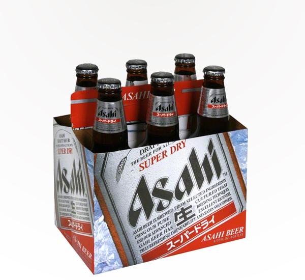 Asahi Japanese Rice Lager  - 6 bottles