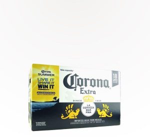 Corona Extra Mexican Pale Lager  - 18 bottles