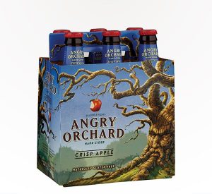 Angry Orchard Crisp Apple Cider - 6 bottles