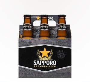 Sapporo Premium Lager  - 6 bottles