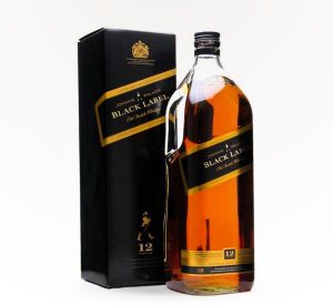 Johnnie Walker Black Blended Scotch Whiskey -1.75L