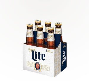 Miller  Light American Beer  - 6 bottles
