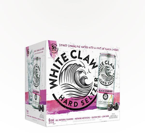White Claw Black Cherry  - 6 cans