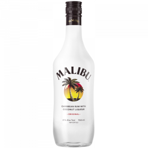 Malibu Flavored Caribbean Rum with Coconut Liqueur