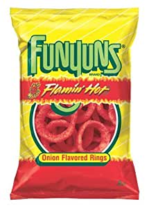 Funyuns Flamin Hot Onion Flavored Rings 3oz