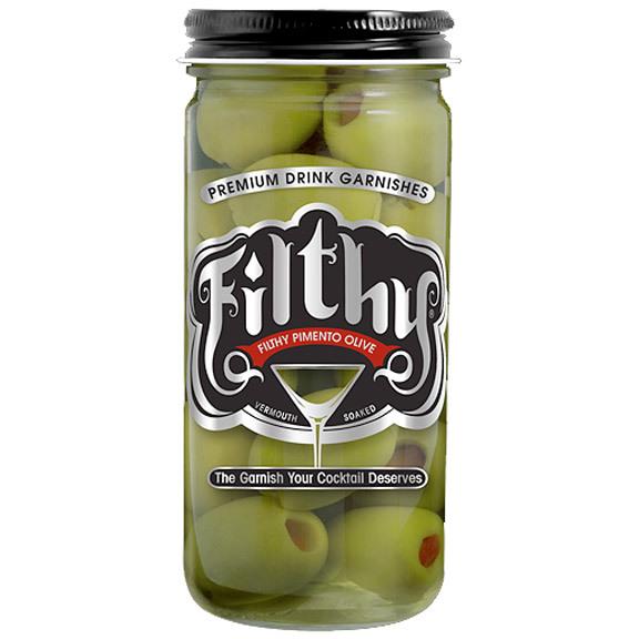 Filthy Pimiento Olives - Stuffed Olives 8oz