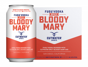 Cutwater Vodka Spicy Bloody Mary 4pk 12 oz cans