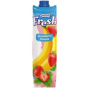 Premium fresh Strawberry Banana-1L