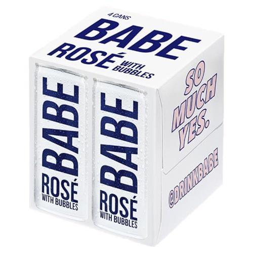 Babe Rose with Bubbles - 4pk