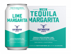 Cutwater Lime Tequila Margarita 4pk cans 12oz