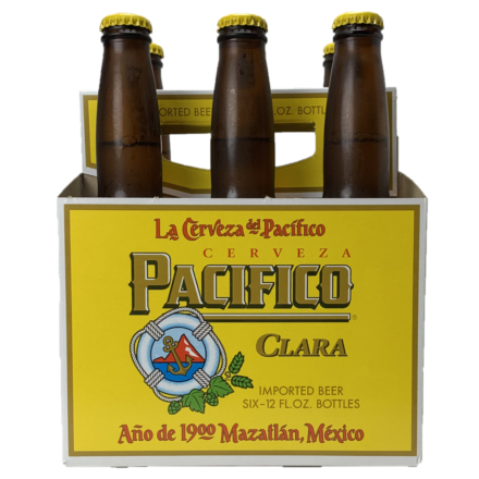 Pacifico Pilsner Style Lager 6 bottles