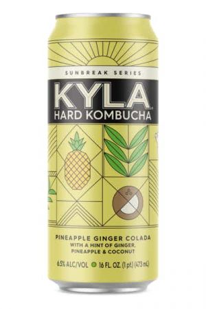 Kyla Pineapple Ginger Colada Hard Kombucha - 16oz