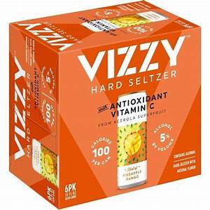 Vizzy Pineapple Mango 6pk Cans