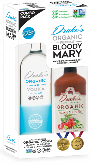 Drake's Organic Vodka + Bloody Mary Mix