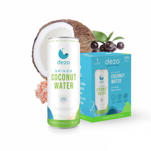 Dezo Spiked Coconut Water - 4pk