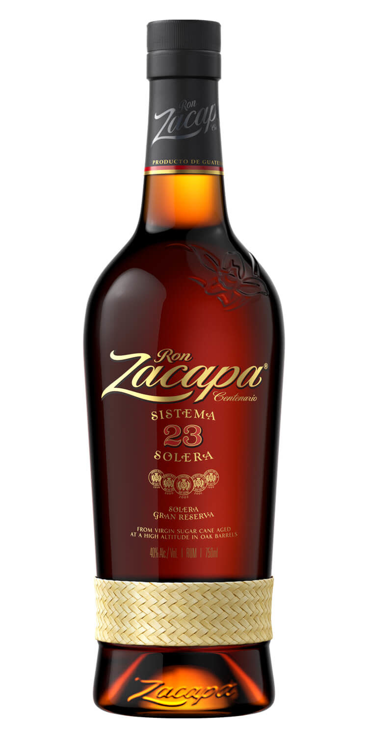 Ron Zacapa Centenario Solera 23 Year Old Rum 750ml Bottle