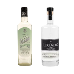 El Gran Legado Blanco and Cascahuin Blanco Tequila - 2pk