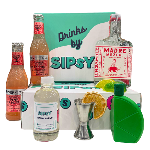 Cocktails gift set, Box italian bitters of 4